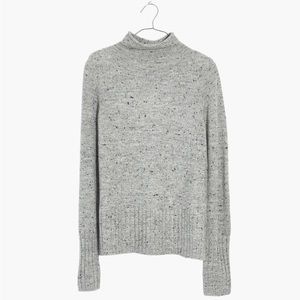 Madewell Donegal Inland Turtleneck Sweater in Coziest Yarn
